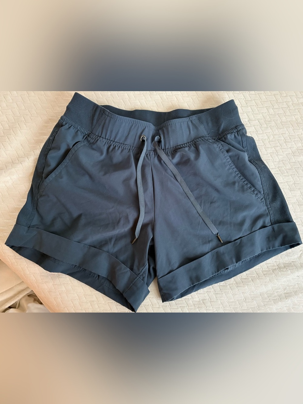 Champion Women's Navy Athletic Drawstring Shorts